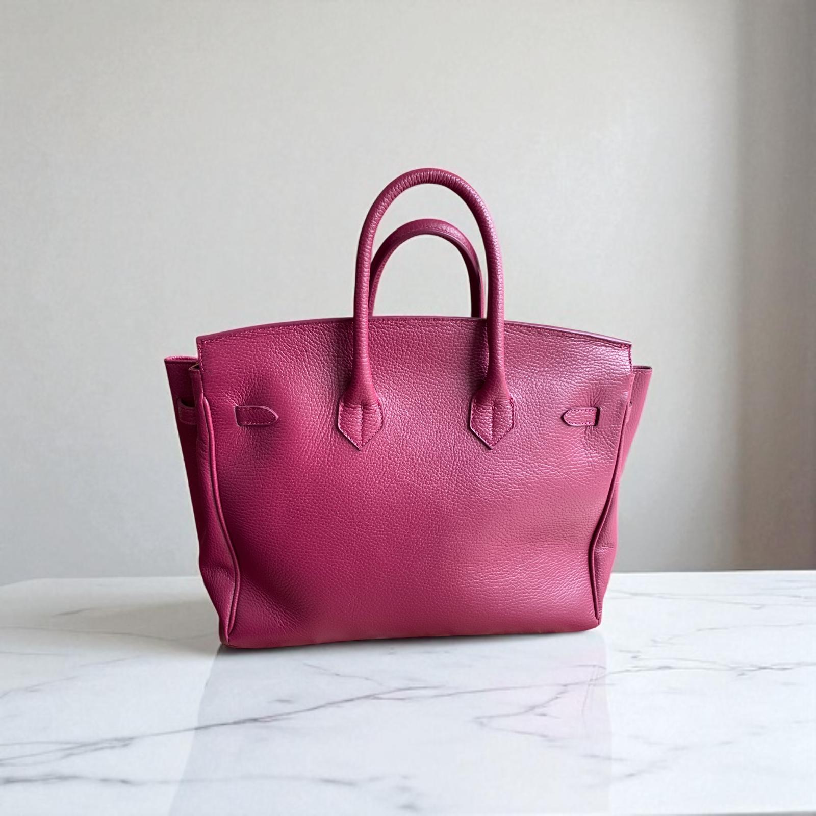 Borsa in Pelle Elisa Birken Melanzana