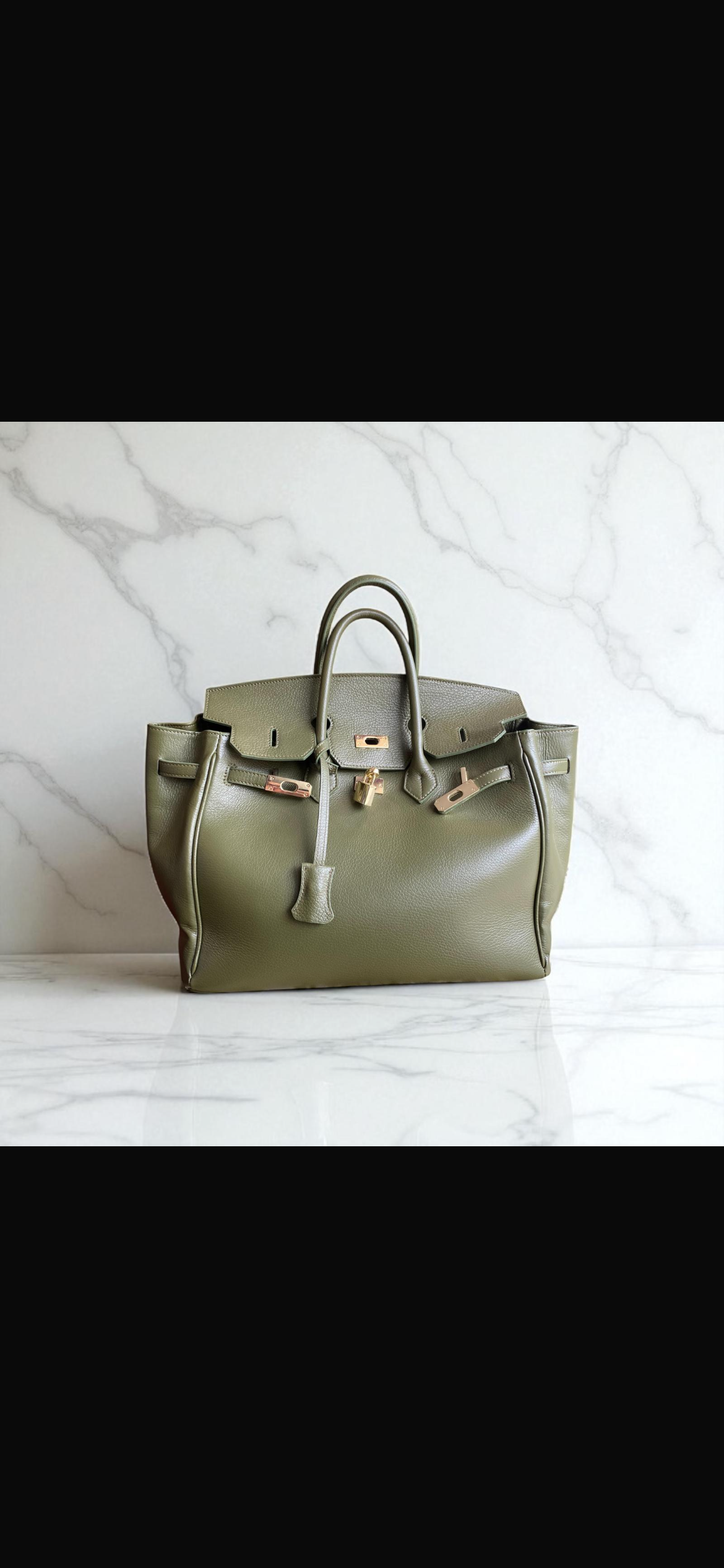 Borsa in Pelle Elisa Verde