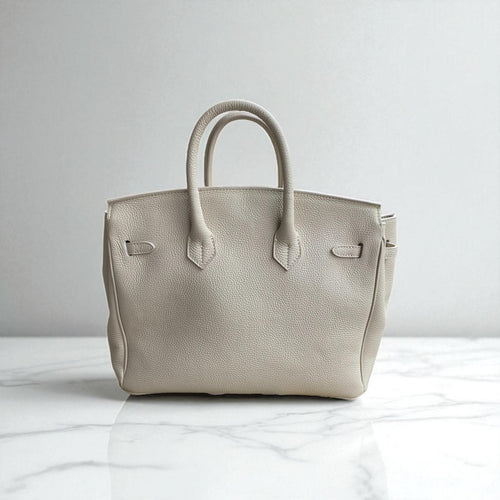 Borsa in Pelle Elisa Birken Azzurra